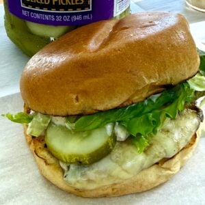 Blackstone Pickle Brined Chicken Sandwiches