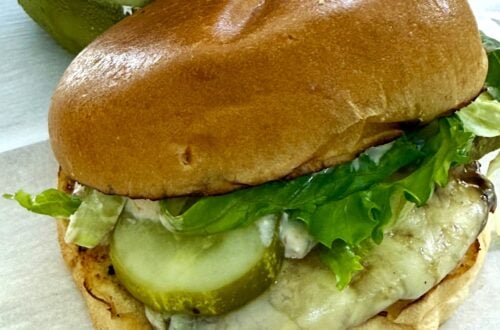 Blackstone Pickle Brined Chicken Sandwiches