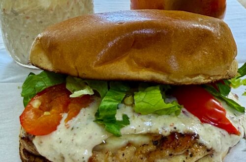 Blackstone Cherry Pepper Chicken Sandwiches