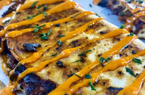 Blackstone Korean Pork Quesadillas