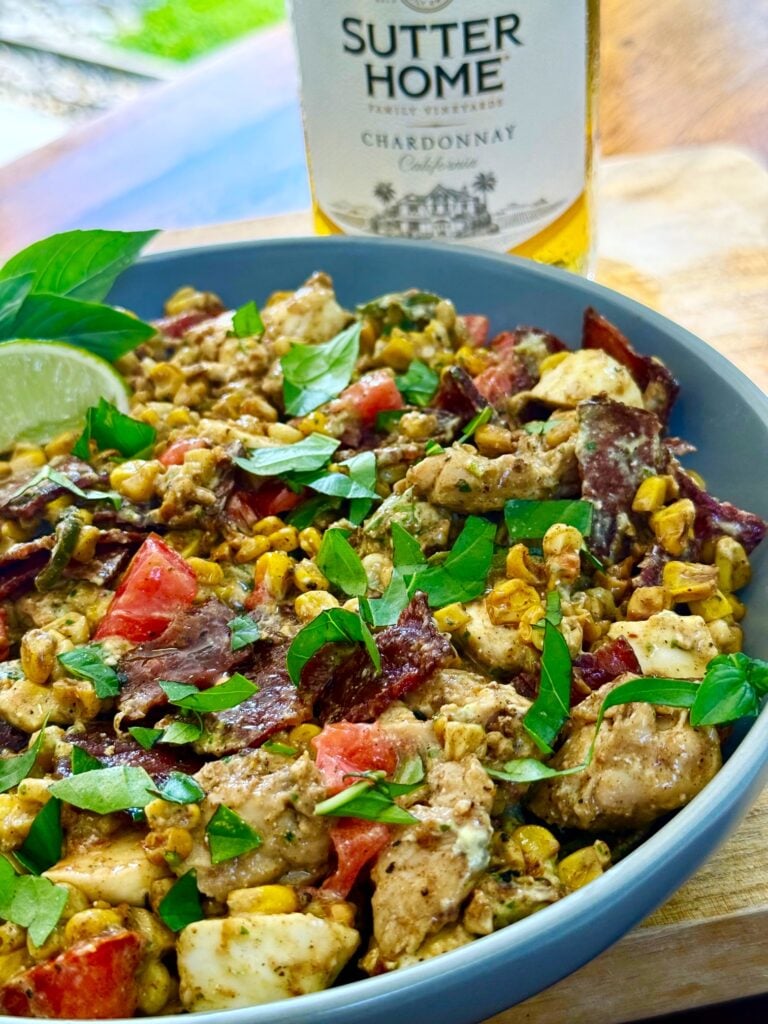 Chicken Corn and Bacon Salads