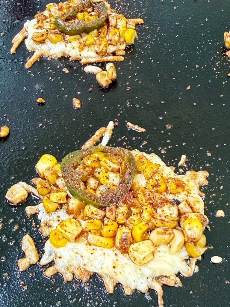 Blackstone Cheesy Street Corn Bites