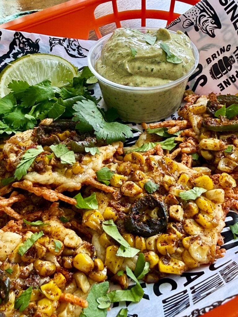 Blackstone Cheesy Street Corn Bites
