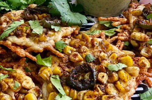 Blackstone Cheesy Street Corn Bites