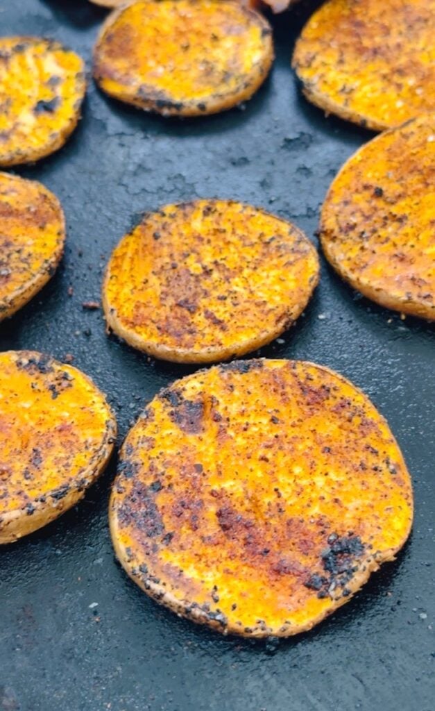 Blackstone Taco Loaded Sweet Potato Nachos