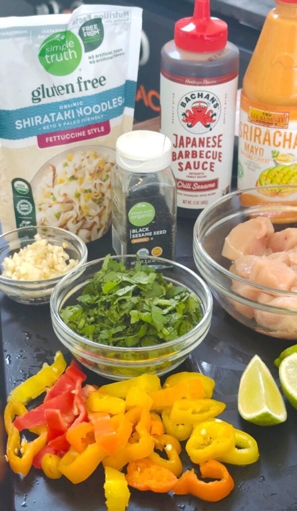 ingredients for the recipe
