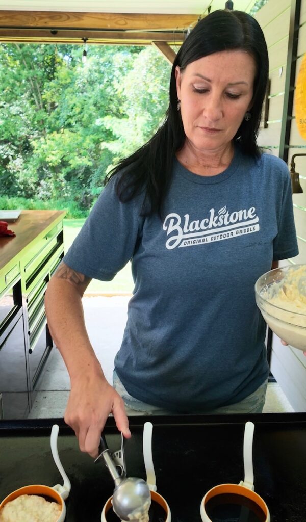 Blackstone Rum and Coke Bread Pudding