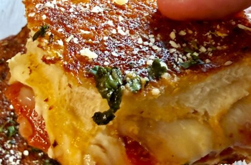 Blackstone Pizza Grilled Cheese Sliders