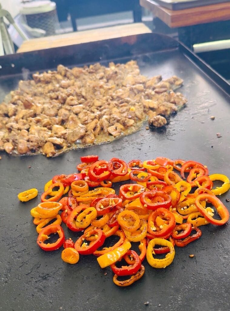 Blackstone Caribbean Jerk Chicken Meal Prep