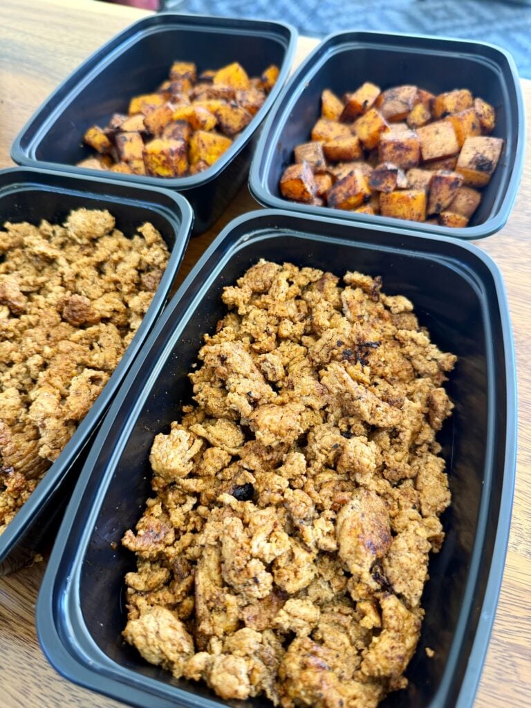 Blackstone Turkey Taco Sweet Potato Meal Prep