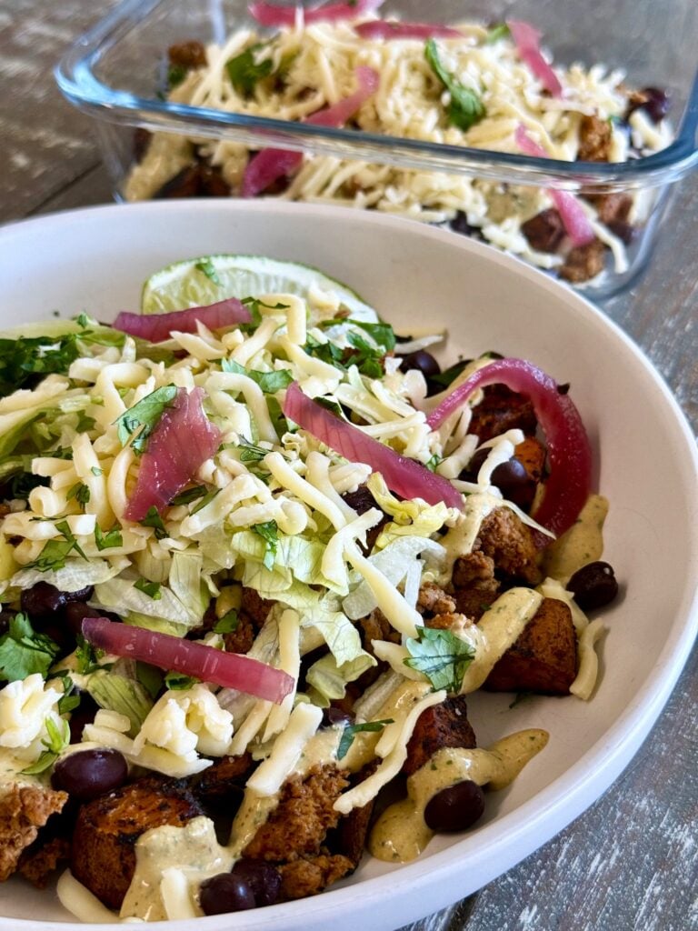 Blackstone Turkey Taco Protein Bowls