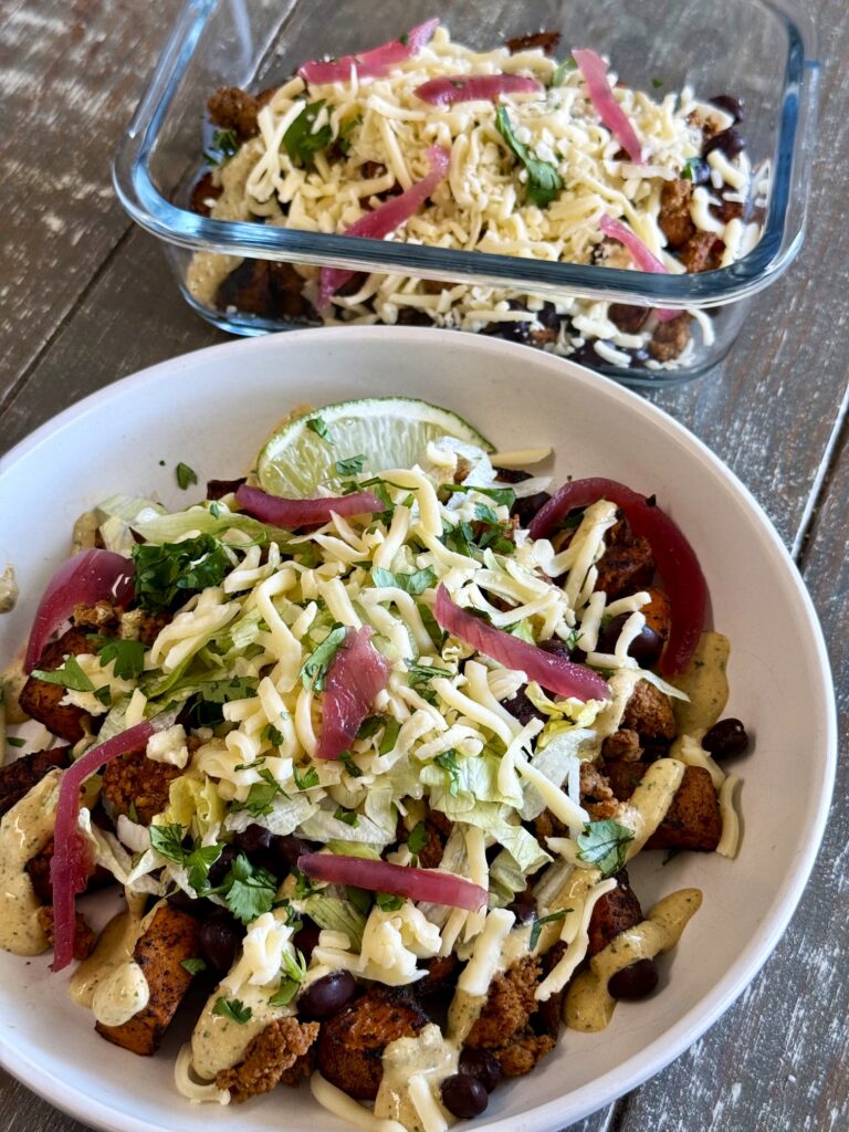 Blackstone Turkey Taco Protein Bowls