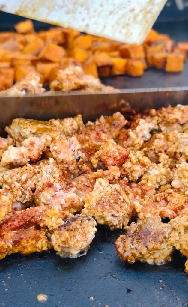 Blackstone Turkey Taco Sweet Potato Meal Prep