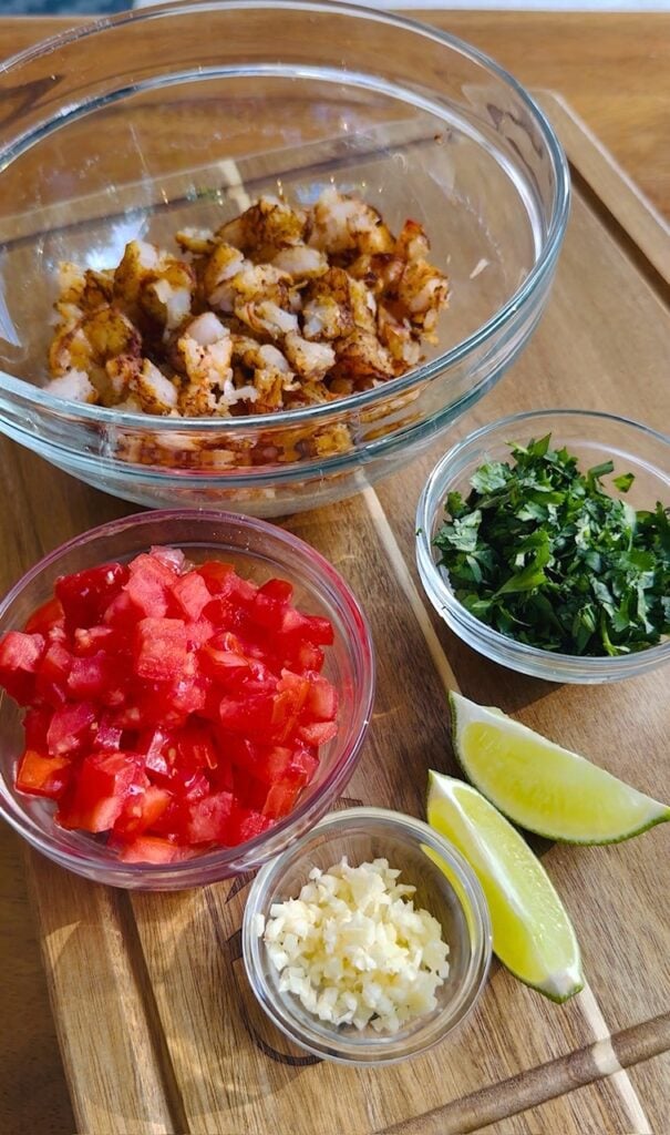 Smoked Shrimp Ceviche