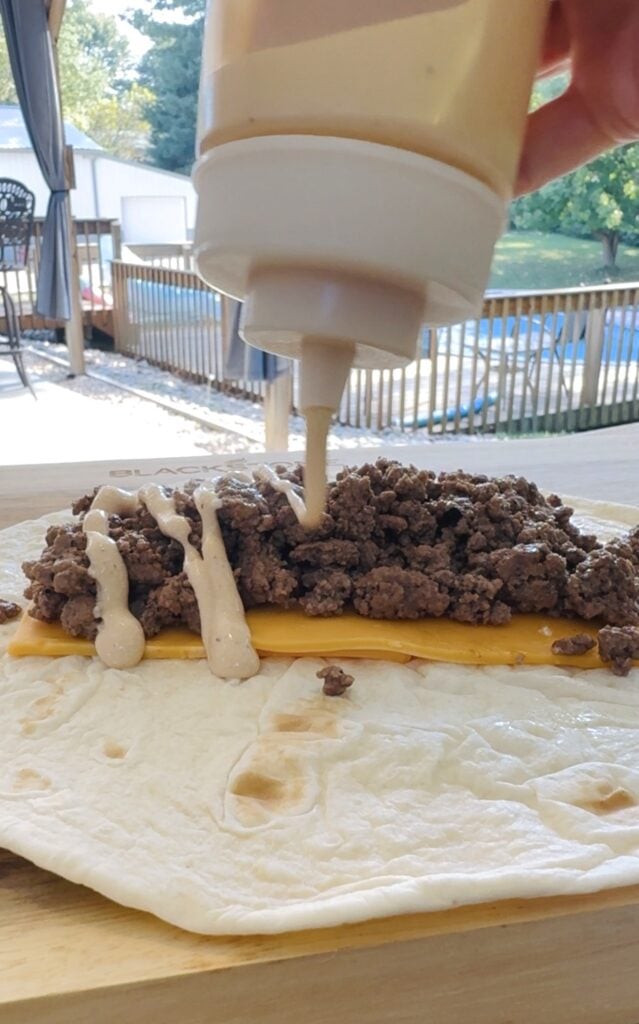 Blackstone Griddle Burg-itos