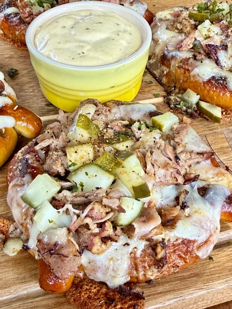Blackstone Cuban Loaded Pretzels