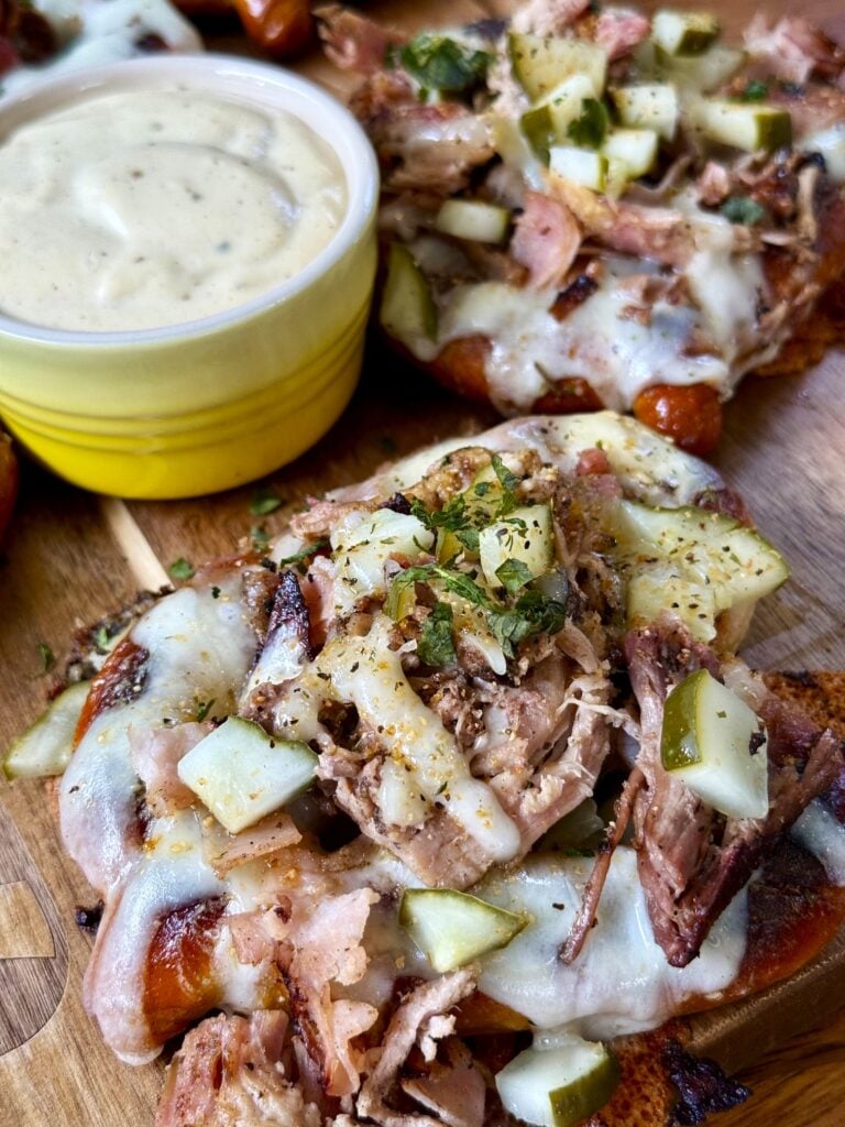 Blackstone Cuban Loaded Pretzels