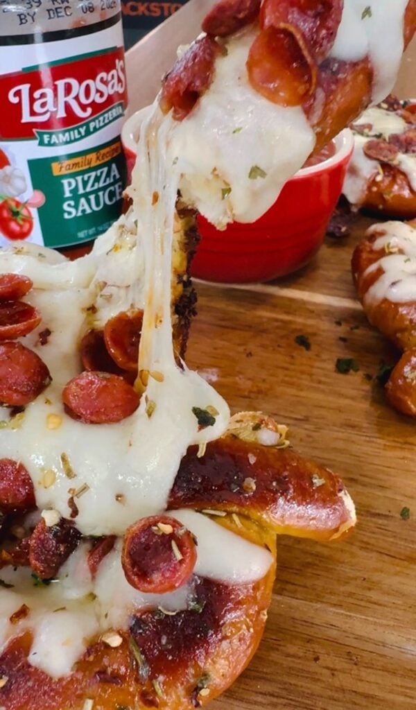 Blackstone Pizza Loaded Pretzels