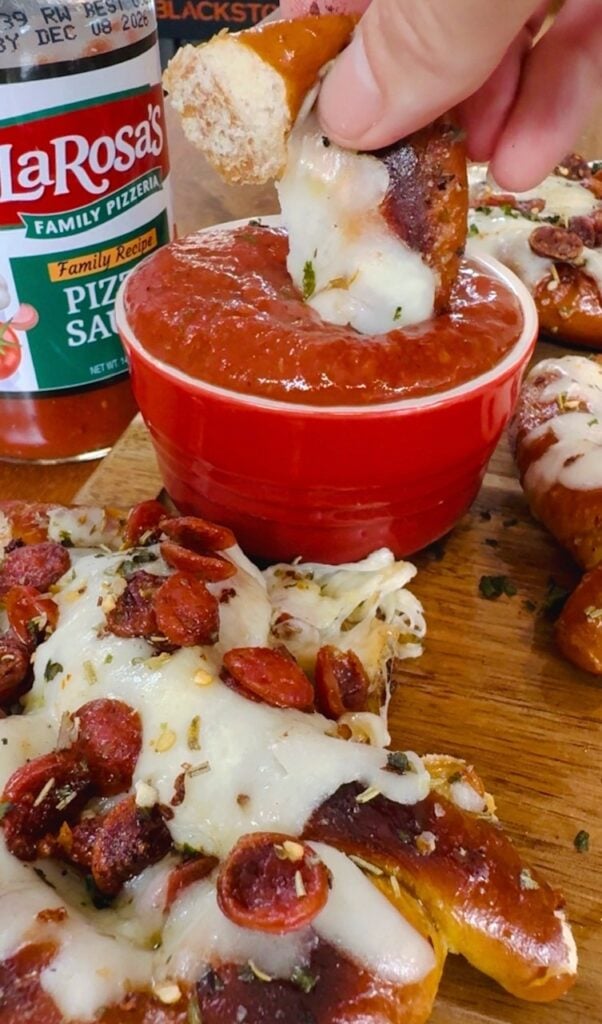 Blackstone Pizza Loaded Pretzels