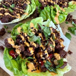 Blackstone Chili Sesame Lettuce Wraps