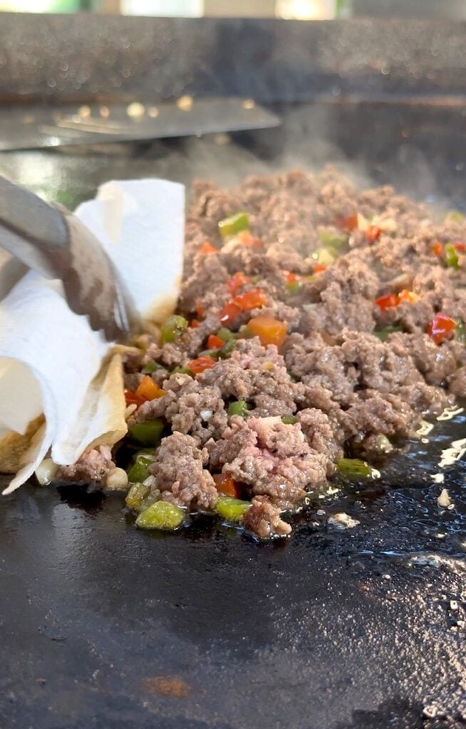 Blackstone Chili Sesame Lettuce Wraps